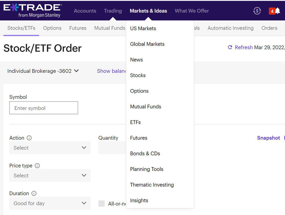 ETRADE Securities