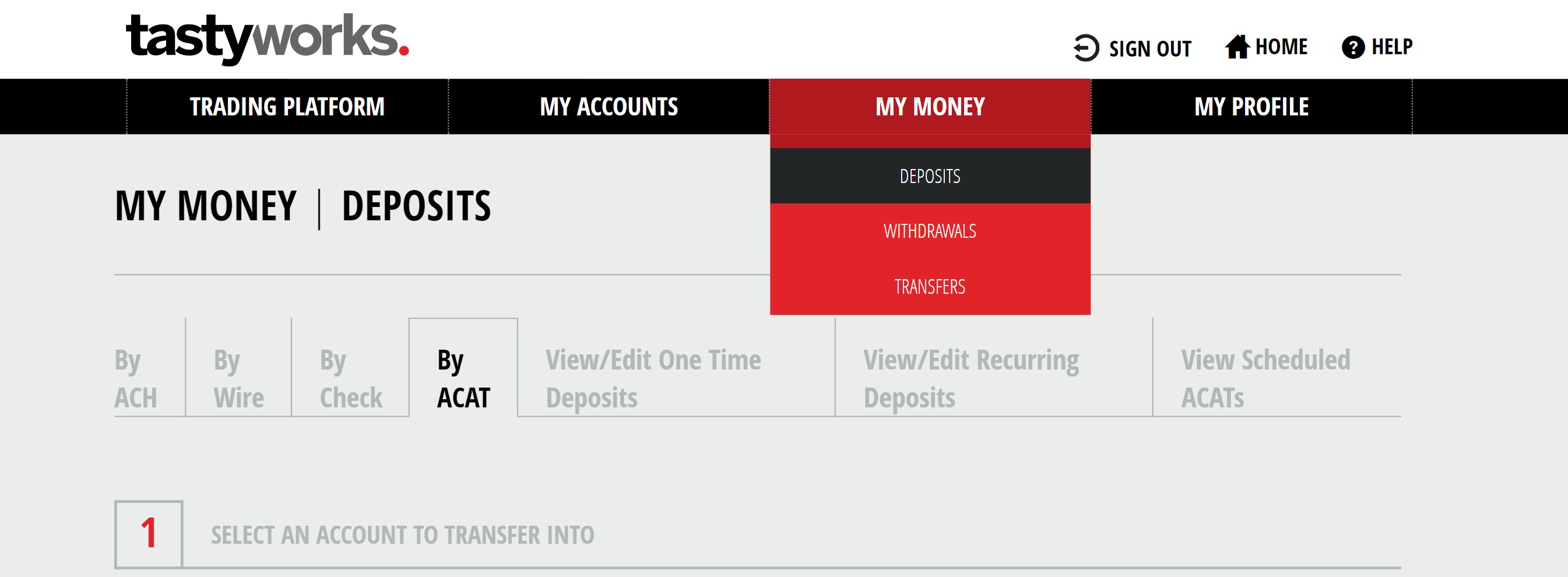 Move Schwab to TastyTrade